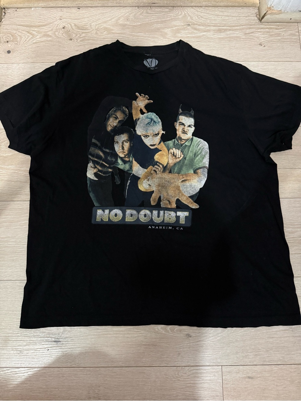 Black No Doubt Anaheim, CA Band  Tee